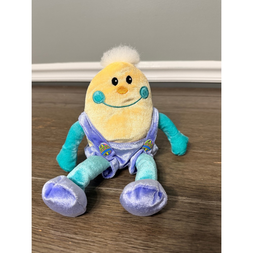 Dan Dee Collector's Choice Humpty Dumpty Egg Plush Easter Nursery Rhyme Toy 8"